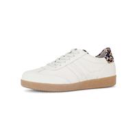 Sneaker low Materialmix Leder creme creme, 43 EU | 9 UK