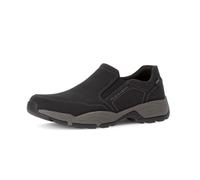 Sneaker GABOR "Gabor Sneaker low Rauleder", Damen, Gr. 46, schwarz, Schuhe Sneaker (85065129-46) schwarz