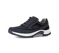 Keilsneaker ROLLINGSOFT, Herren, Gr. 14 (49), schwarz (dunkelblau, schwarz), Mesh, Veloursleder, Schuhe, Schnürschuh, Halbschuh, Freizeitschuh, Außenreißverschluss, G-Weite (32753458-14) dunkelblau, s
