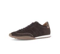 Sneaker GABOR "Sneaker low Materialmix Leder", Damen, Gr. 35,5, braun, Schuhe Sneaker (13735240-35,5) braun