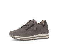 Sneaker GABOR "Sneaker low", Damen, Gr. 35,5, grau, Schuhe Sneaker (91731244-35,5) grau