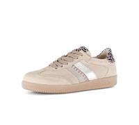 Gabor Damen Low-Top Sneaker, Frauen Sandalen,rustikal,sensitiv,stabil,trage-Komfort,Tritt-fest,vegan,Wasser-dicht,weit,Oak Kombi,36 EU / 3.5 UK