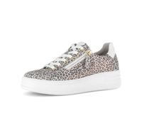 Sneaker GABOR "Sneaker low Materialmix Leder", Damen, Gr. 42,5, multicolour, Schuhe Sneaker (57385357-42,5) multicolour