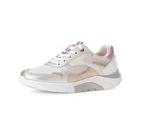 Sneaker GABOR "Sneaker low Materialmix Leder/Lederimitat", Damen, Gr. 44, multicolour, Schuhe Sneaker (82735351-44) multicolour