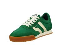 Sneaker GANT "Baylle", Herren, Gr. 45, grün, Nylon, Veloursleder, kontrastfarbene Details, Schuhe Sneaker, Retro Sneaker, Schnürschuh mit modischer Gummilaufsohle (95740530-45) grün