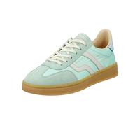 GANT Sneaker Cuzima Damen Dusty Mint / Lt. Blue Leder Nylon Veloursleder Kontrastbesatz Gr. 39