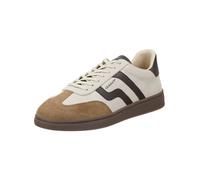 Sneaker GANT "Gant Sneaker Glattleder", Herren, Gr. 48, braun (beige, braun), Glattleder, Schuhe Sneaker (52148831-48) beige, braun