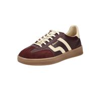 Sneaker GANT "Gant Sneaker Leder", Damen, Gr. 38, wine, Leder, Schuhe Sneaker (74921263-38) wine