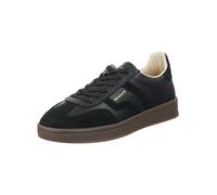 Sneaker GANT "Gant Sneaker Leder", Damen, Gr. 40, schwarz, Leder, Schuhe Sneaker (52008205-40) schwarz