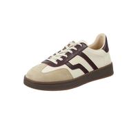 Sneaker GANT "Gant Sneaker Leder", Damen, Gr. 42, braun (cream), Leder, Schuhe Sneaker (52381549-42) cream