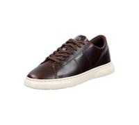 Sneaker GANT "Gant Sneaker Leder", Herren, Gr. 43, braun (dunkelbraun), Leder, Schuhe (50223649-43) dunkelbraun