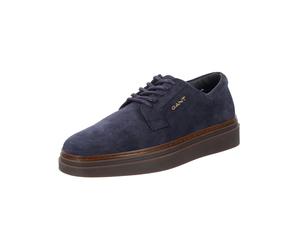 Sneaker GANT "Gant Sneaker Nubukleder", Herren, Gr. 43, blau (marine), Nubukleder, Schuhe Sneaker (60588939-43) marine