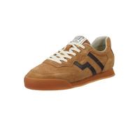 Sneaker GANT "Gant Sneaker Nubukleder/Textil", Damen, Gr. 37, braun (nut), Nubukleder, Textil, Schuhe Sneaker (10808128-37) nut