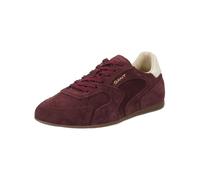 Sneaker GANT "Gant Sneaker Nubukleder/Textil", Damen, Gr. 38, wine, Nubukleder, Textil, Schuhe Sneaker (88158804-38) wine