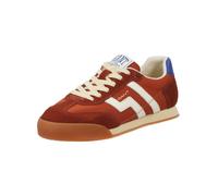 Sneaker GANT "Gant Sneaker Nubukleder/Textil", Damen, Gr. 41, rot (orange), Nubukleder, Textil, Schuhe Sneaker (87409128-41) orange