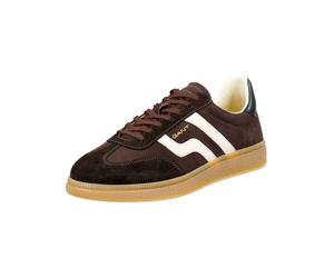 Sneaker GANT "Gant Sneaker Nubukleder/Textil", Herren, Gr. 42, dunkelbraun, Nubukleder, Textil, Schuhe Sneaker (68016832-42) dunkelbraun