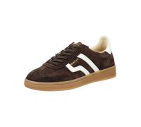 Sneaker GANT "Gant Sneaker Veloursleder", Damen, Gr. 41, braun, weiß, Veloursleder, Schuhe Sneaker (28691948-41) braun, weiß
