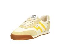 GANT Sneaker BEYLANA Damen Veloursleder/Textil Gelb/Weiß Größe 37