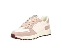 Sneaker GANT "Gant Sneaker Veloursleder/Textil", Damen, Gr. 38, rosa (weiß, rosa), Textil, Veloursleder, Schuhe Sneaker (95934746-38) weiß, rosa