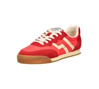 Sneaker GANT "Gant Sneaker Veloursleder/Textil", Damen, Gr. 40, rot, Textil, Veloursleder, Schuhe Sneaker (33623545-40) rot