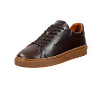 Sneaker GANT "MC JULIEN", Herren, Gr. 45, dunkelbraun, Leder, Schuhe Sneaker, Schnürschuh, Halbschuh, Casual-Sneaker zum Schnüren (54973847-45) dunkelbraun