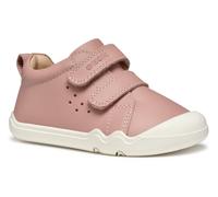 Sneaker GEOX "B STEPPIEUP GIRL", Mädchen, Gr. 26, rosa, Nappaleder, Schuhe Sneaker, Sneaker, Klettschuh, Babyschuh mit modischer Perforierung (26876915-26) rosa