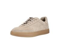 Sneaker GEOX "Geox Sneaker Leder", Herren, Gr. 45, sand, Leder, Schuhe Sneaker (66542958-45) sand