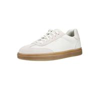 Sneaker GEOX "Geox Sneaker Leder/Textil", Herren, Gr. 44, weiß, Leder, Textil, Schuhe Sneaker (21289950-44) weiß