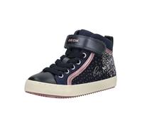 Sneaker GEOX "Geox Sneaker Textil", Damen, Gr. 30, blau (navy, pink), Textil, Schuhe Sneaker (34213118-30) navy, pink
