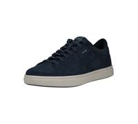 Sneaker GEOX "Geox Sneaker Veloursleder", Herren, Gr. 44, blau, Veloursleder, Schuhe Sneaker (64679329-44) blau