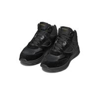 Sneaker GEOX "U SPHERICA ACTIF X1", Herren, Gr. 46, schwarz, Leder, Synthetik, Textil, Schuhe Sneaker, Schnürboots, Keilboots mit TEX-Ausstattung, im Materialmix (85141441-46) schwarz