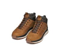 Sneaker GEOX "U SPHERICA ACTIF X2", Herren, Gr. 44, braun (mustard), Leder, Synthetik, Textil, Schuhe Sneaker, Outdoorboots, Freizeitboots mit TEX und Warmfutter (97836745-44) mustard