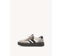 Tamaris Comfort Damen Sneaker flach mit Reißverschluss Freizeit, Grau (Lt Grey), 38 EU