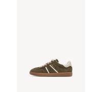 Tamaris Damen Sneaker Leder | 1-23624-43 - Schnürung, herausnehmbares Fußbett, flache Sohle