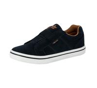 Sneaker LICO "Freizeitschuh Jimdo Slipper", Gr. 43, blau, Veloursleder, Schuhe (23842532-43) blau