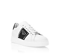 Sneaker PHILIPP PLEIN "Hexagon", Herren, Gr. 35, Normalschaft, 0102, weiß, schwarz, Schuhe Sneaker (11621340-35) 0102, weiß, schwarz