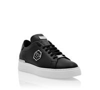 Sneaker PHILIPP PLEIN "Hexagon", Herren, Gr. 43, Normalschaft, schwarz-weiß (02, schwarz), Schuhe Sneaker (67717533-43) 02, schwarz