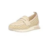 Sneaker HISPANITAS "Hispanitas Sneaker Leder/Textil", Damen, Gr. 42, beige (beige, braun), Leder, Textil, Schuhe Sneaker (32617465-42) beige, braun
