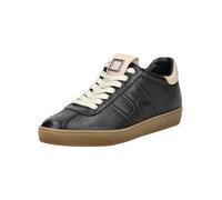 Sneaker HÖGL "Högl Sneaker Leder", Damen, Gr. 38, schwarz (schwarz, beige), Leder, casual, Schuhe (19738531-38) schwarz, beige