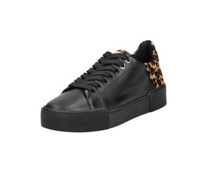 Sneaker HÖGL "Högl Sneaker Leder/Textil", Damen, Gr. 38,5, schwarz (schwarz kombi), Leder, Textil, Schuhe Sneaker (81368111-38,5) schwarz kombi
