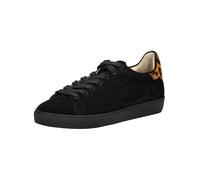 Sneaker HÖGL "Högl Sneaker Veloursleder", Damen, Gr. 38, Leder, schwarz (schwarz kombi), Veloursleder, Schuhe Sneaker (82550053-38) schwarz kombi