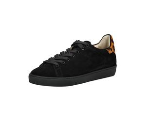 Sneaker HÖGL "Högl Sneaker Veloursleder", Damen, Gr. 41, schwarz (schwarz kombi), Veloursleder, Schuhe Sneaker (82550053-41) schwarz kombi