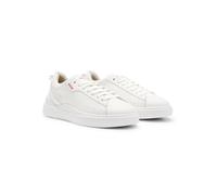 HUGO Herren Sneaker BLAKE_TENN_LT_N aus Leder, weiss, Gr. 42EU
