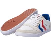 hummel Slimmer Stadil Low, White/Blue/RED/Gum, 36