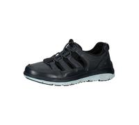 Sneaker HUSH PUPPIES "Hush Puppies Sneaker Leder", Herren, Gr. 41, schwarz (schwarz, blau), Leder, Schuhe Sneaker (28909609-41)