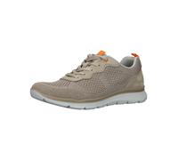 Sneaker IMAC "Imac Sneaker Lederimitat/Mesh", Herren, Gr. 46, orange (beige, orange), Lederimitat, Textil, Schuhe Sneaker (39574203-46)