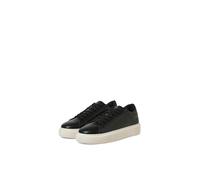 Sneaker JACK & JONES "JFWASPIRE CUPSOLE", Herren, Gr. 43, anthrazit, schwarz, Lederimitat, Schuhe Sneaker, Schnürschuh, Halbschuh, Freizeitsneaker in cleaner Optik (10260713-43) anthrazit, schwarz