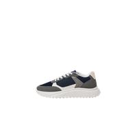 Sneaker JACK & JONES "JFWASPIRE", Herren, Gr. 41, castlerock, Synthetik, kontrastfarbene Details, Schuhe Sneaker, Plateausneaker, Schnürschuh, Freizeitsneaker mit leichter Laufsohle (19714408-41) cast