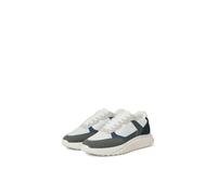 Sneaker JACK & JONES "JFWASPIRE", Herren, Gr. 45, weiß, Synthetik, Schuhe Sneaker, Plateausneaker, Schnürschuh, Freizeitsneaker mit leichter Laufsohle (91316310-45) weiß