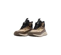 Sneaker JACK WOLFSKIN "DROMOVENTURE WT TEXAPORE MID M", Herren, Gr. UK14-EU49, Normalschaft, braun (cold, coffee), Hauptmaterial: Synthetic; ;Second Material: Textile; Futter: Texapore Ecosphere Pro ;